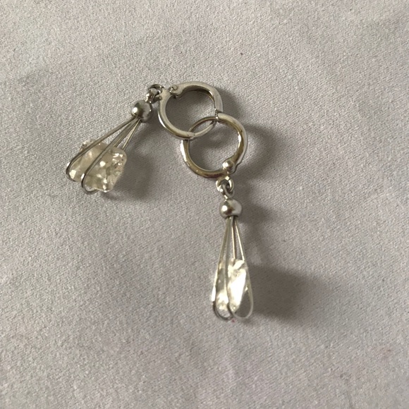 Earrings Crystal Drop - Picture 3 of 4